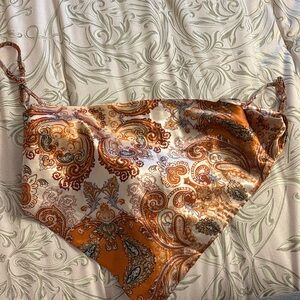 cloud ten beautiful silk bandanna tie top